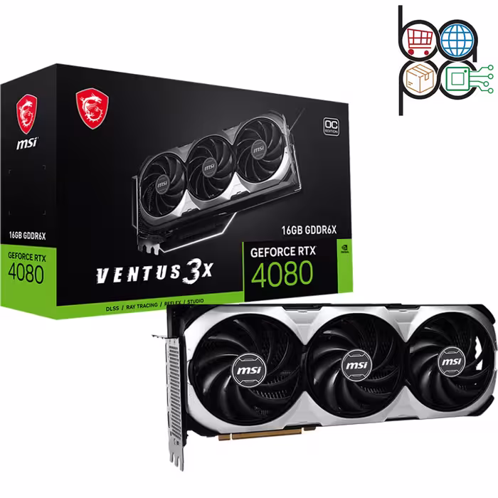 کارت گرافیک MSI RTX 4080 VENTUS 3X OC 16G