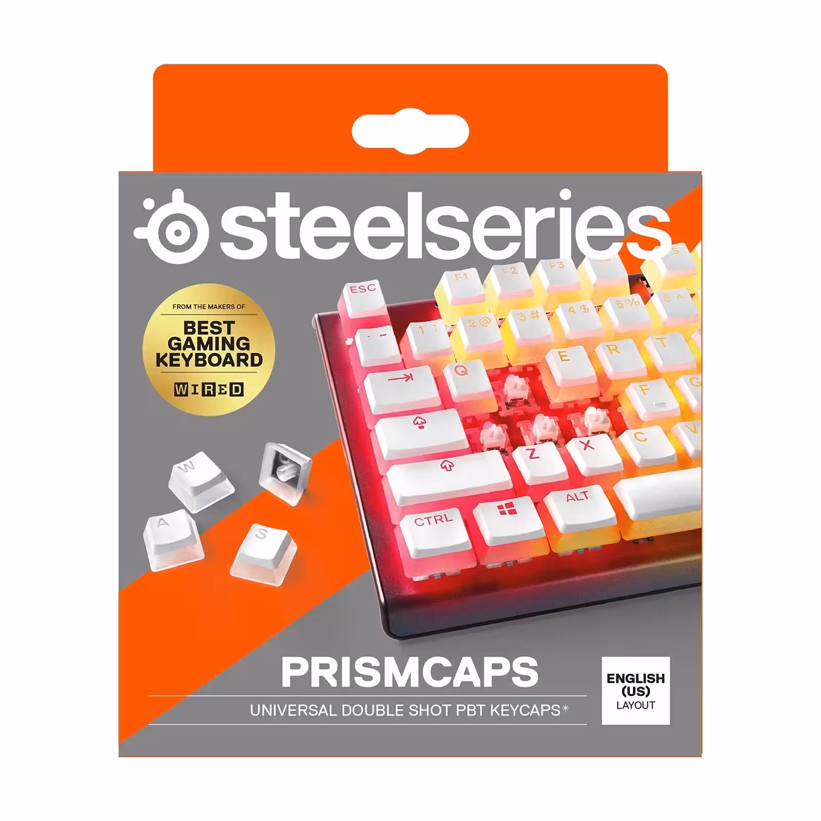 کی کپس استیل سریز Steelseries Prismcaps White