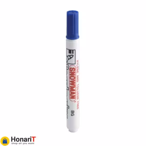 ماژیک وایت برد اسنومن رنگ آبی