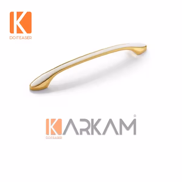 کابینتی 256-1825W سفید طلایی HTN