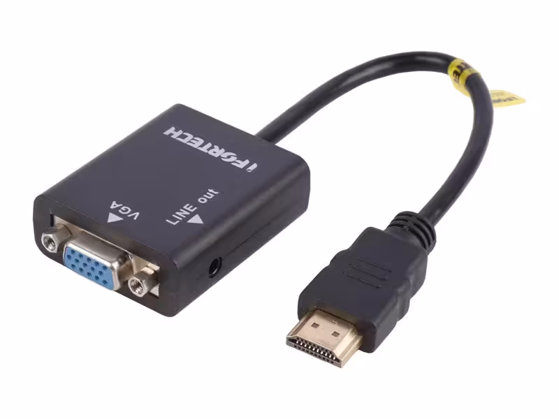 تبدیل Ifortech HDMI To VGA کابل صدا