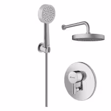 شیر حمام توکار شودر مدل مارینو رنگ کروم تیپ 3 ABS