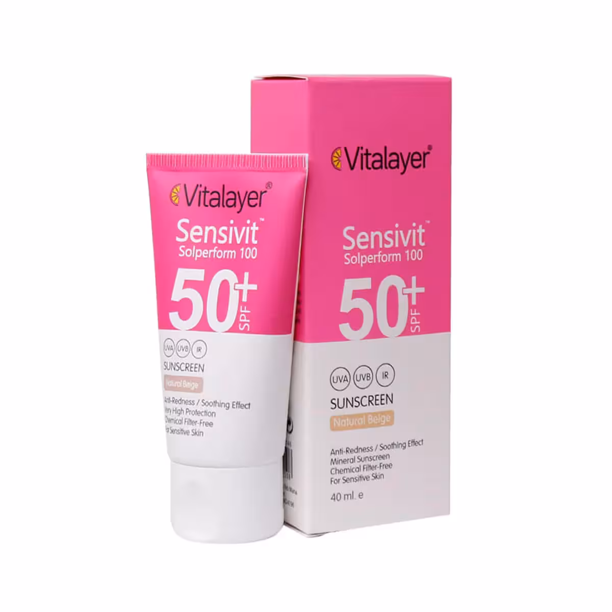 کرم ضد آفتاب سنسی ویت SPF50 ویتالایر