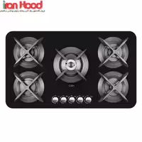 اجاق گاز صفحه ای کن مدل اپل مشکی (Apple-B)