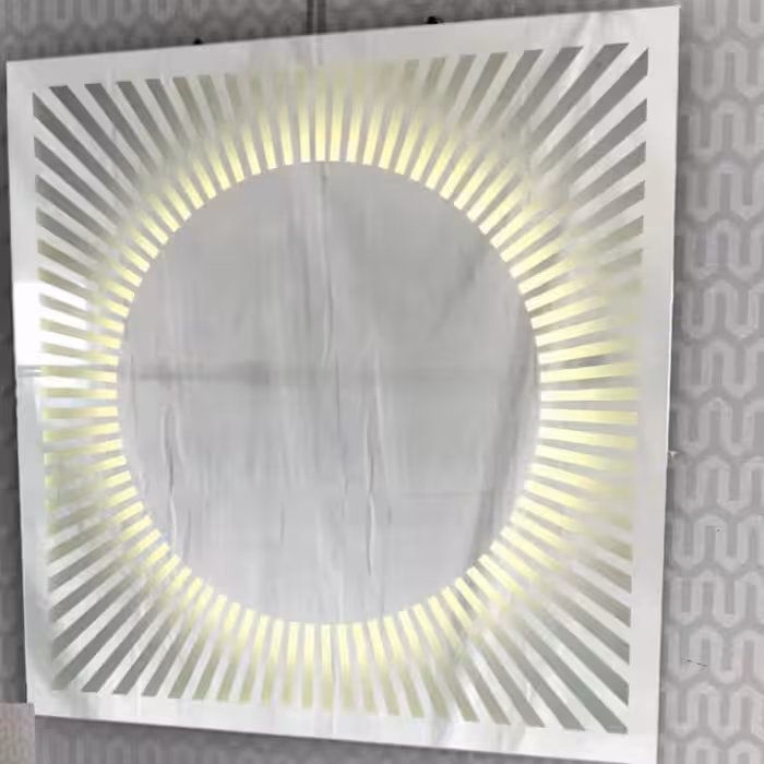 آینه بک لایت سند بلاست مدل D01 سایز قطر 60