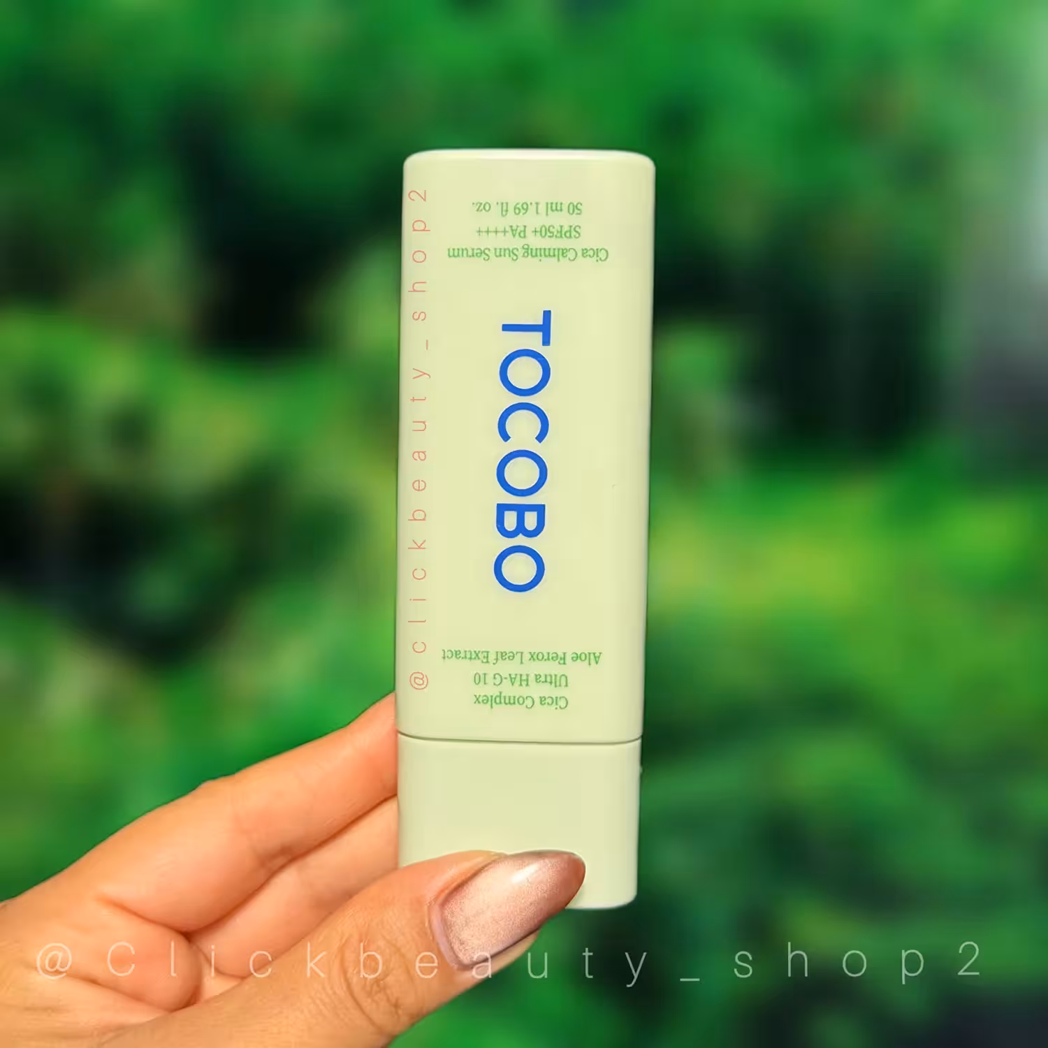 کرم ضد آفتاب خنک‌ کننده و سیکا توکوبو حجم 50 میل | TOCOBO Cica Cooling Sun Stick