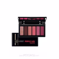 پالت رژ لب جامد 6 رنگ آسترا ایتالیا          ASTRA PERFECT LIPS PALETTE