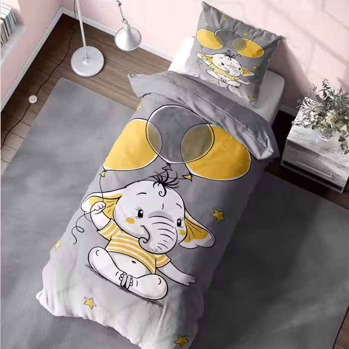 سرویس خواب مدل فیل کد M-8266 یکنفره 4 تکه