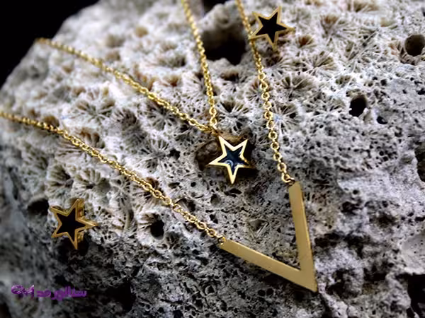 نیم ست استیل طرح تک ستاره