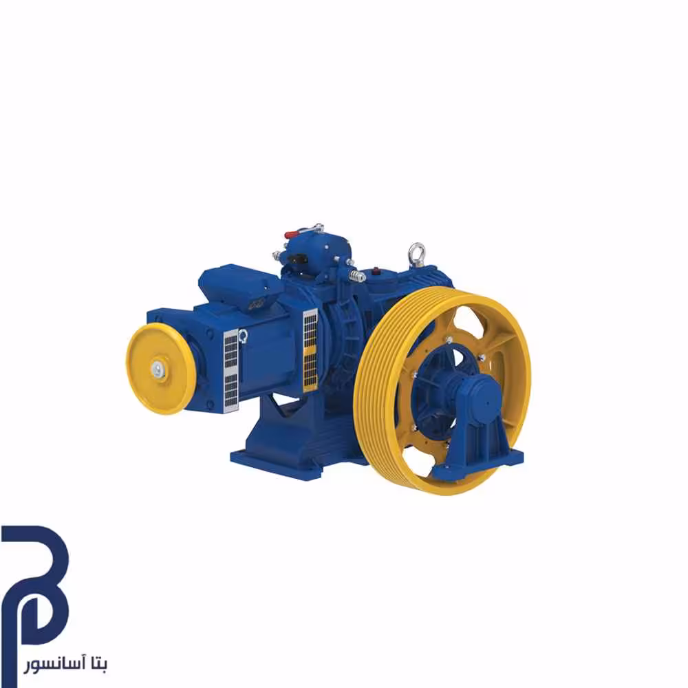 موتور گیربکس آسانسور مونتاناری MONTANARI- PENTA -5.5 KW-VVVF-1M/S