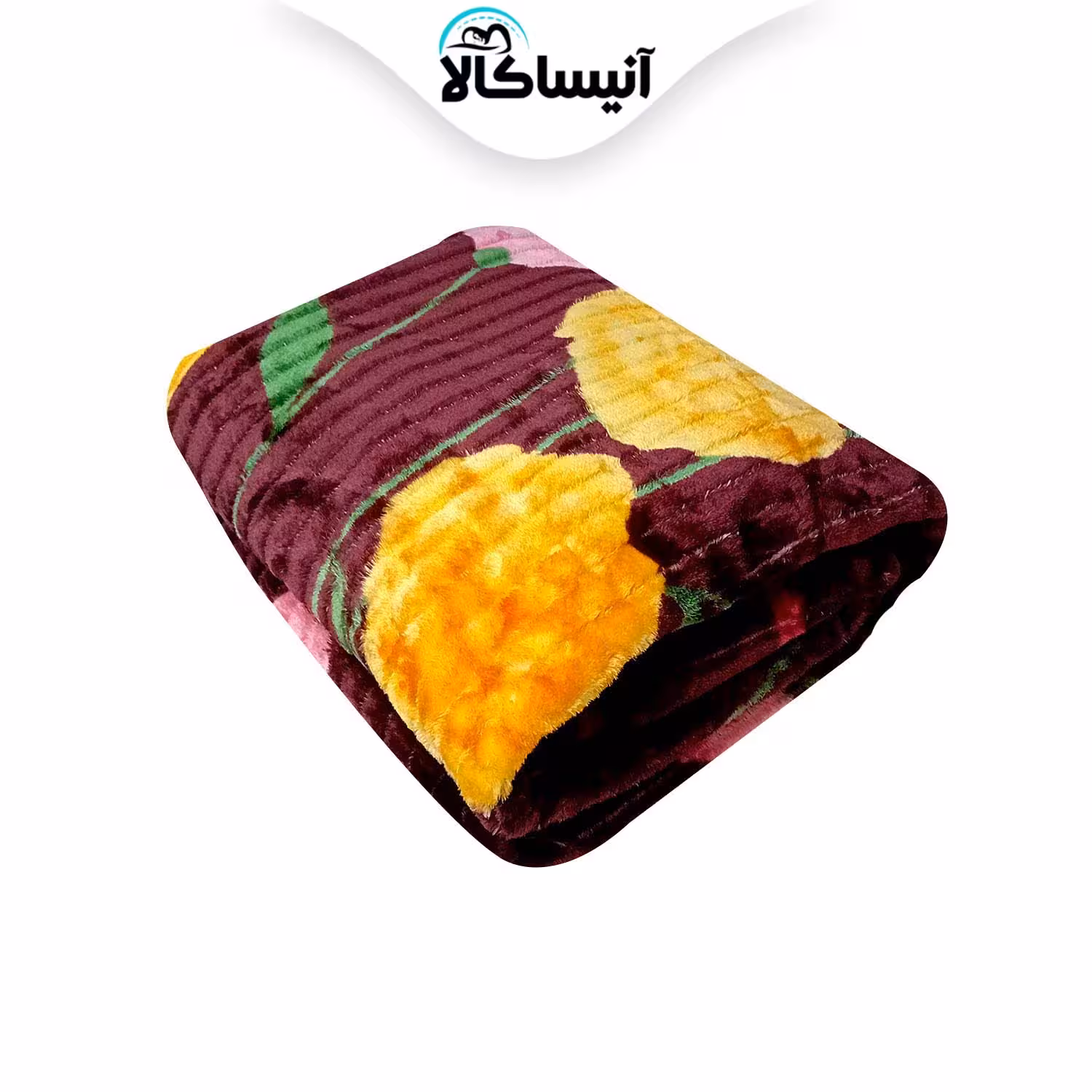 پتو نرمینه بافت مدل نسیم کد018 سایز 210×155 سانتی متر