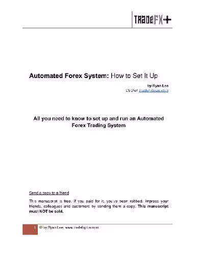 خرید و دانلود نسخه کامل کتاب Automated Forex System How to set it up