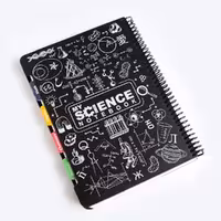 دفتر خط دار MY SCIENCE مشکی دات نوت (dotnote)