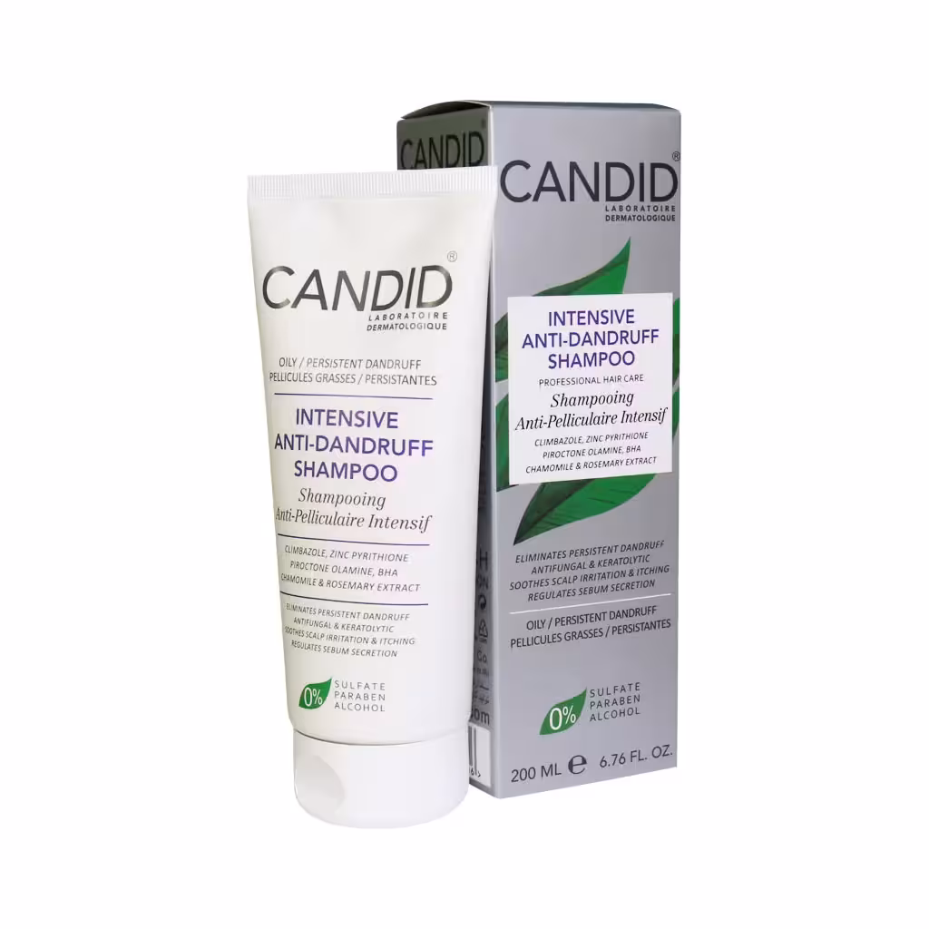 شامپو ضد شوره چرب و مقاوم کاندید 200 میلی لیتر