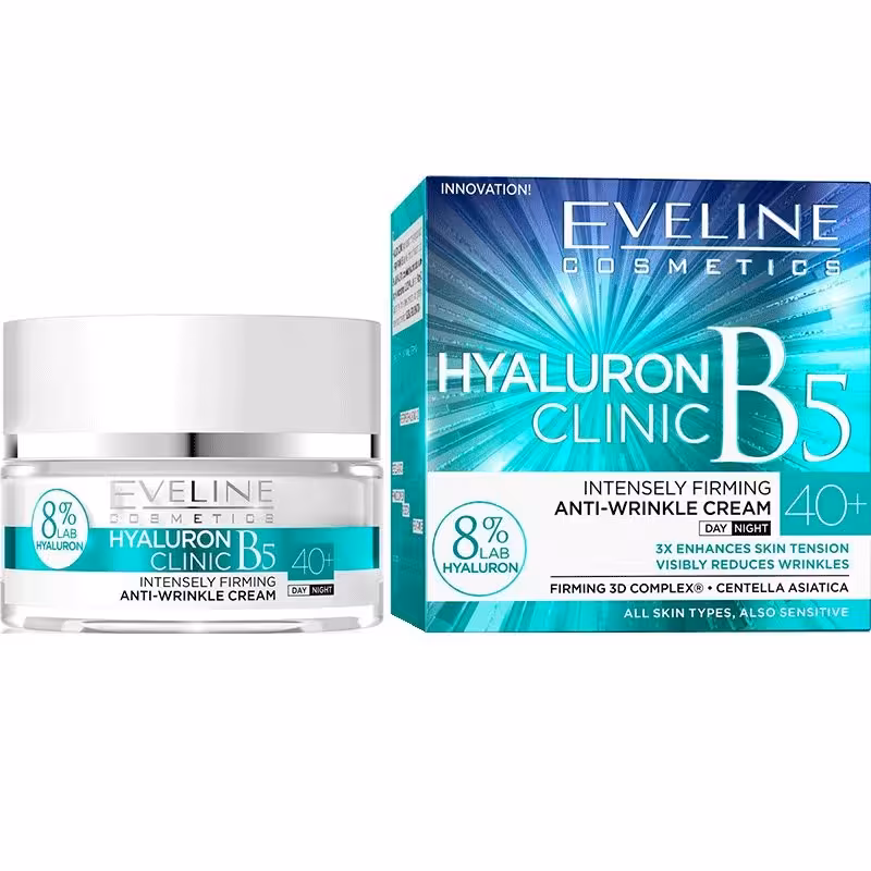 کرم آبرسان اولاین مدل Hyaluron Clinic B5 حجم 50 میلی لیتر