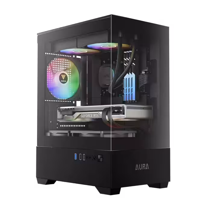 کیس گیم دیاس Gamdias AURA GC9M ARGB Black | فروشگاه گیمینگ تکاف