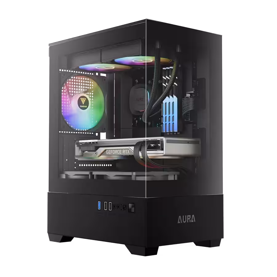 کیس گیم دیاس Gamdias AURA GC9M ARGB Black | فروشگاه گیمینگ تکاف