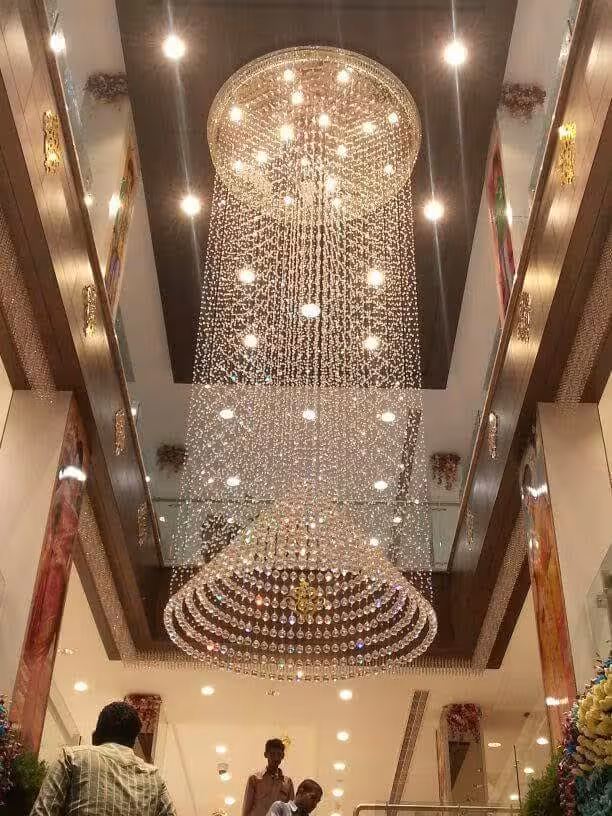 لوستر هتلی کریستالی رایکا مدل RAI-372