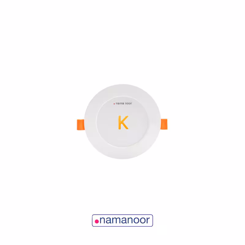 پنل سقفی توکار 10 وات دایره نمانور