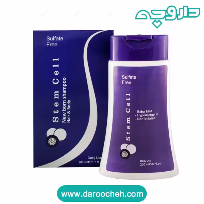 شامپو سر و بدن کودک استم سل
