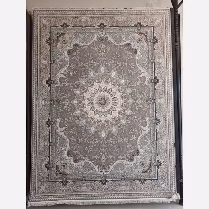 فرش ماشینی کاشان 1200شانه اکریلیک 12متری مناسب دکوراسیون لوکس
