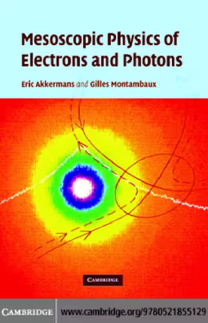 خرید و دانلود نسخه کامل کتاب Mesoscopic Physics of Electrons and Photons