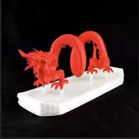 مدل سه بعدی اژدهای سال جدید چین (stl)