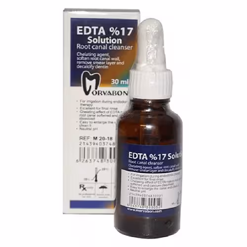 محلول ادتا هفده درصد مروابن EDTA - فروشگاه تخصصی دندانپزشکی سپیرا