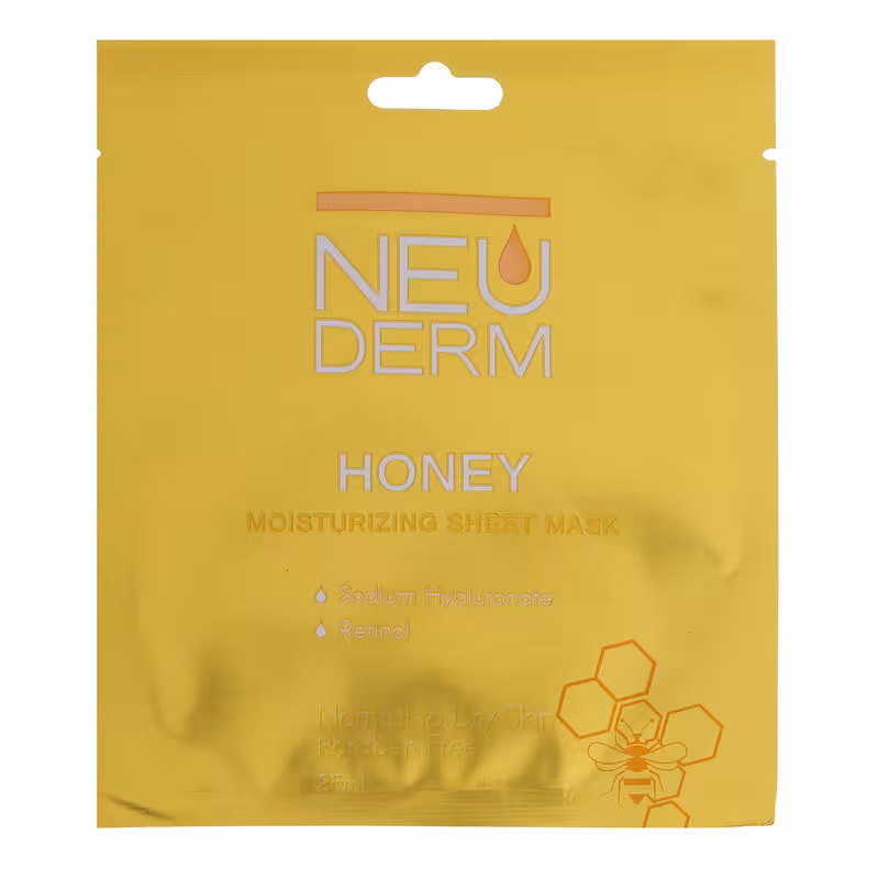 ماسک صورت نئودرم مدل Honey حجم 25 میلی لیتر