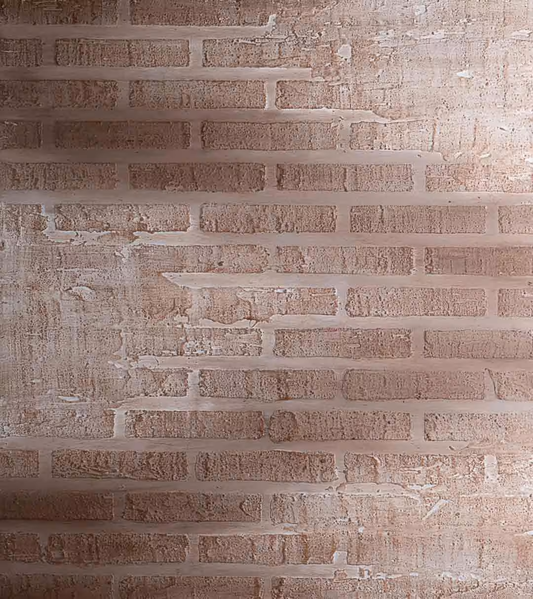 بک دراپ چوبی کد152 طرح آجر کرم قهوه ای