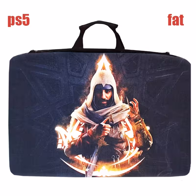 کیف حمل کنسول PS5 فت طرح assassins creed