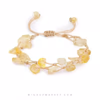 دستبند زفیروس سیترین