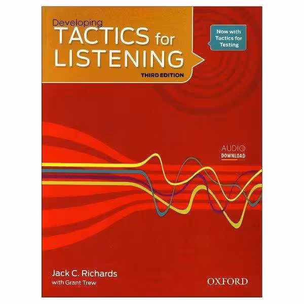 کتاب Tactics for listening 3rd developing اثر jack c richards انتشارات جنگل