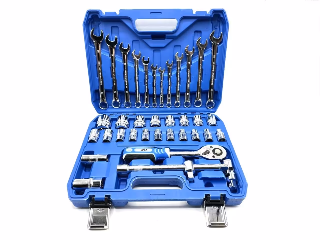 جعبه بکس و ست آچار 37 عددی درایو 1/2 اوکی OK