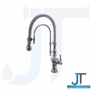 شیر ظرفشویی فنری شارونا کروم آریانا