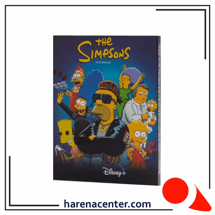 دفتر طرح سیمپسون کد 123 برند همیشه