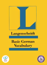 كتاب آلمانی واژگان اساسی لانگنشایت Langenscheidt Basic German Vocabulary