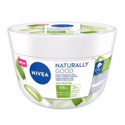 کرم آبرسان نیوآ NIVEA حاوی 98% عصاره طبیعی آلوئه ورا حجم 200 میلی لیتر