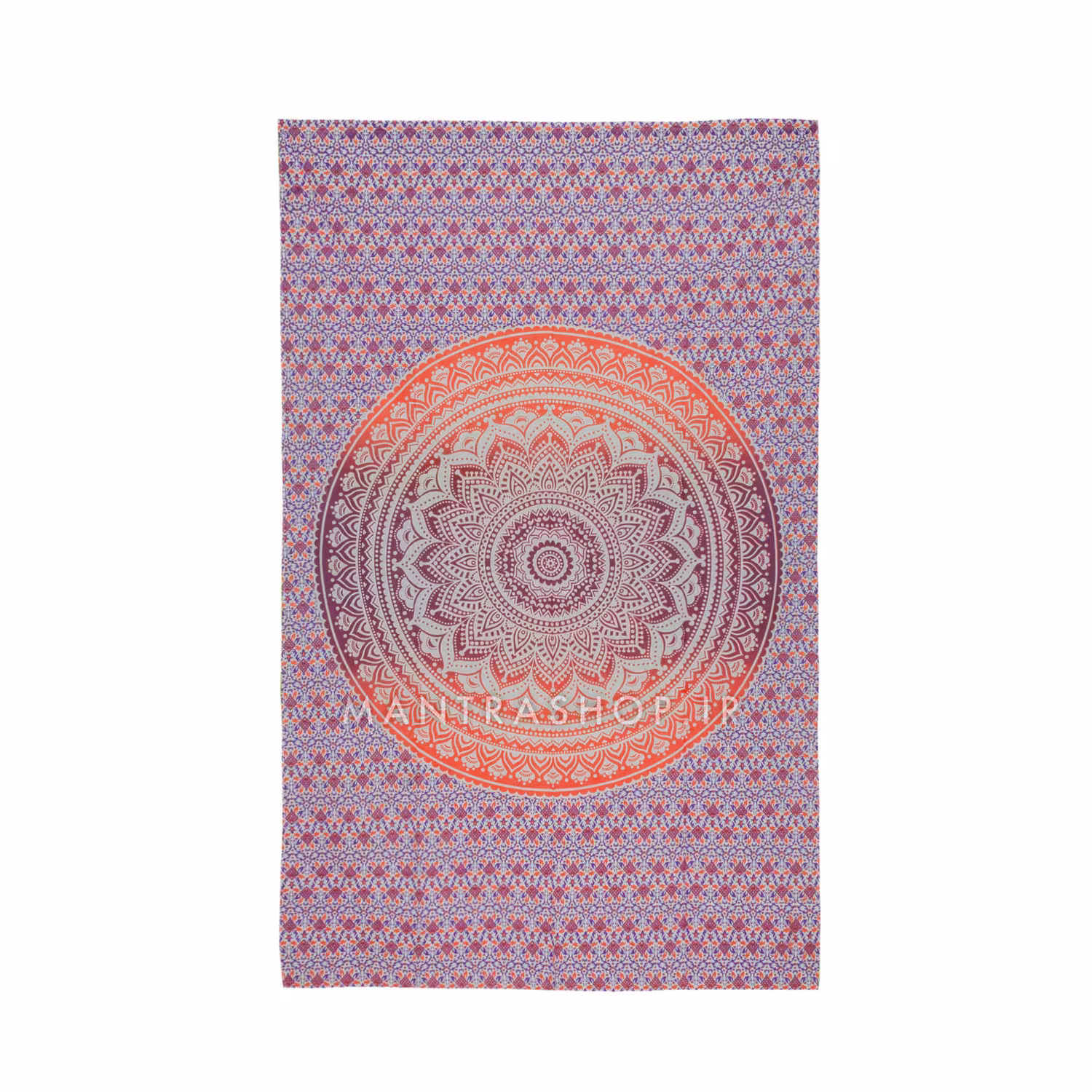 بکدراپ تپستری هندی طرح ماندالا (روتختی یک نفره) کد 388