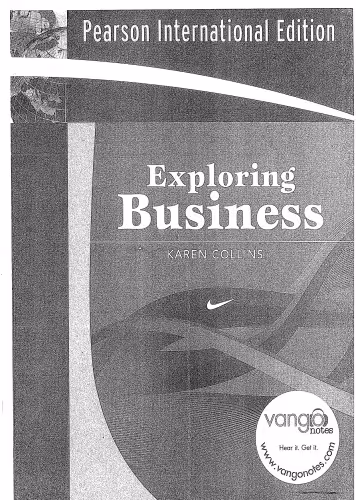 خرید و دانلود نسخه کامل کتاب Exploring Business