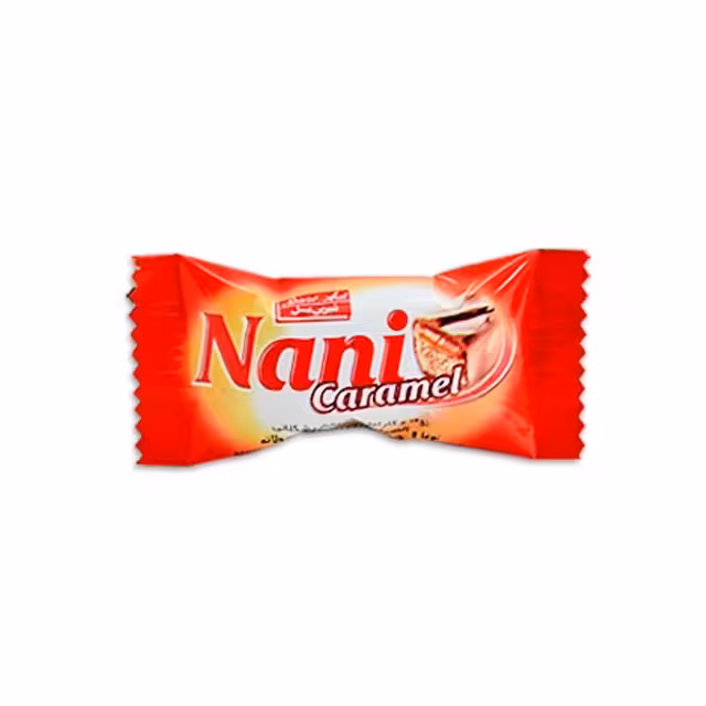 شکلات مغزدار مینیچر نانی شیرین عسل 8 گرمی