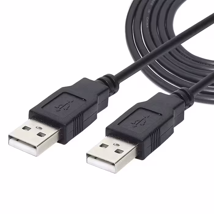 کابل USB به USB (دو سر نر) دی نت به طول 50 سانتی متر