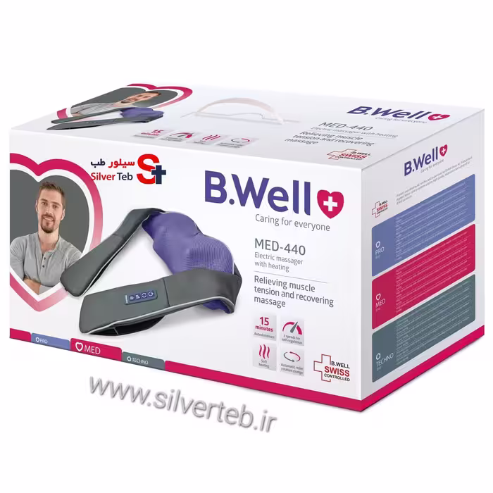 ماساژور شانه و گردن شیاتسو بی ول MED-440 B.Well