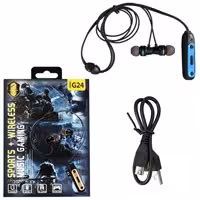 هدفون بلوتوث مگنتی دورگردنی G24