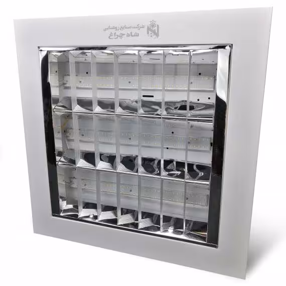 چراغ شبکه SMD توکار 32×3 وات شاه چراغ پارسیان