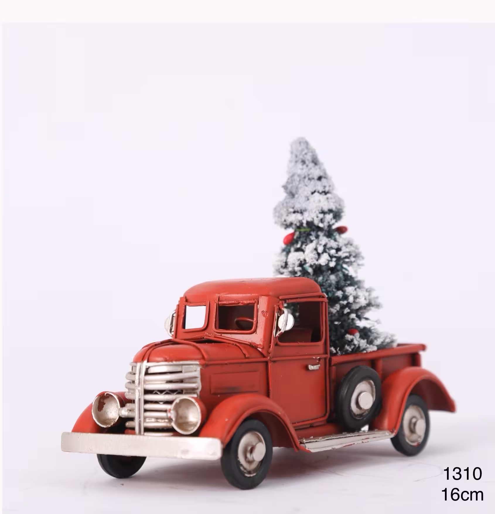 ماشین فلزی وانت و درخت کریسمس 1310