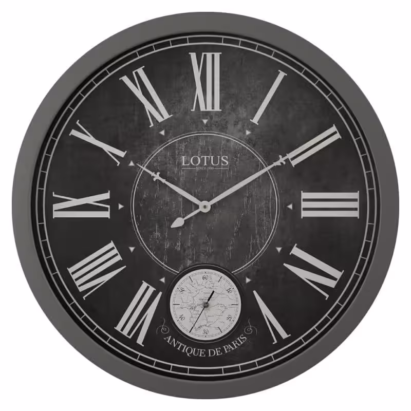 ساعت دیواری چوبی لوتوس مدل GARDENA