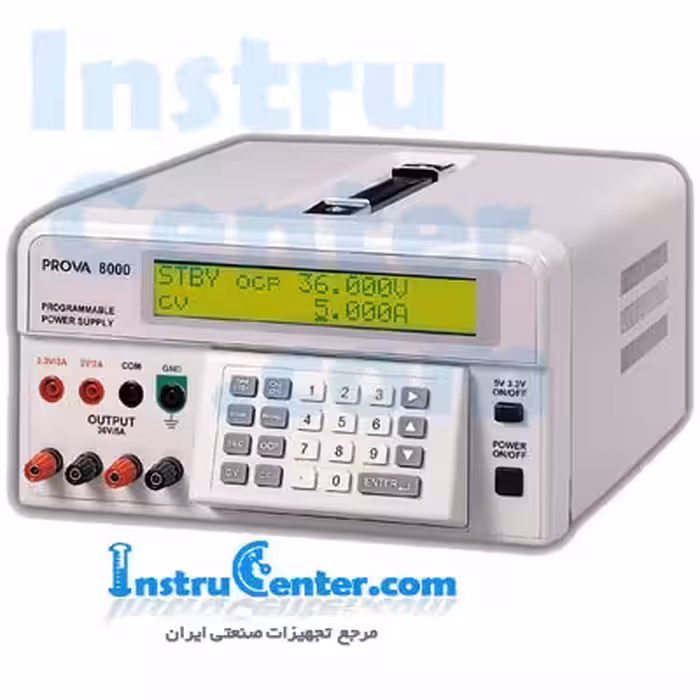 منبع تغذیه قابل برنامه ریزی مدل PROVA 8000 ساخت PROVA تایوان