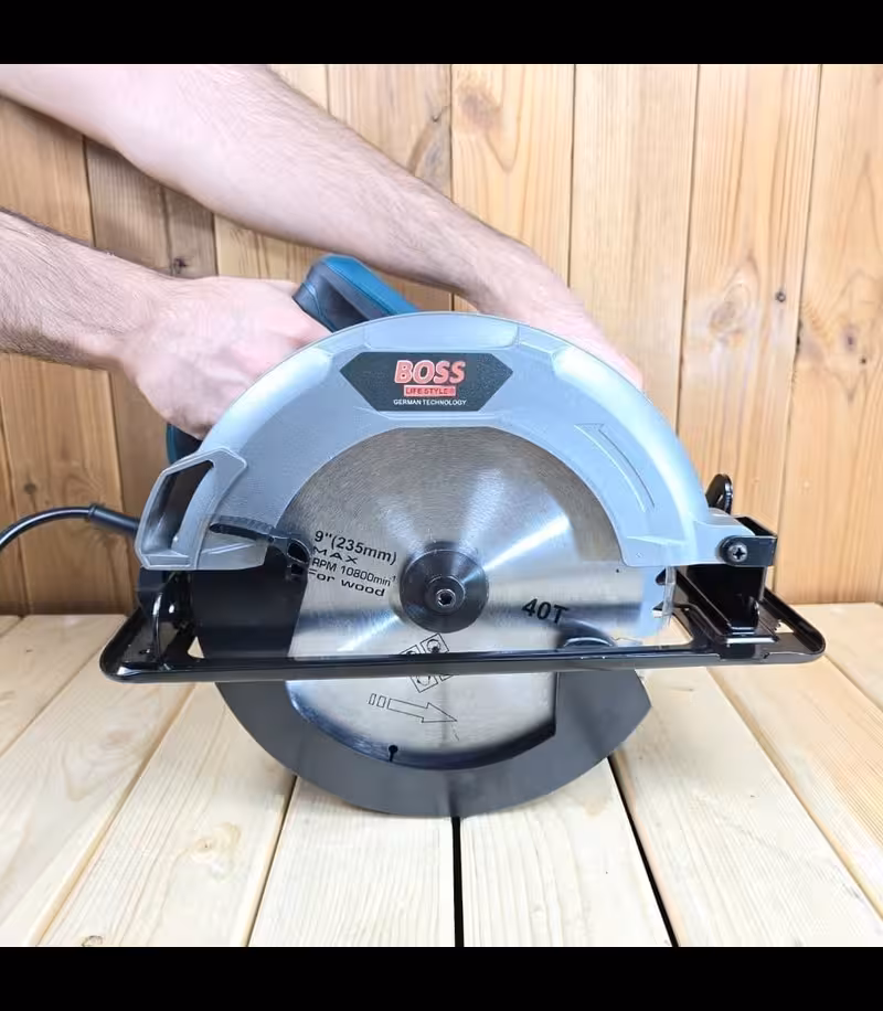 اره گرد بر 235 میلیمتر اصلی باس  مدل BS-CS235