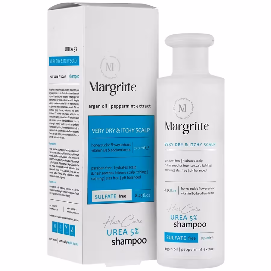 شامپو ضد خارش اوره 5 درصد مارگریت